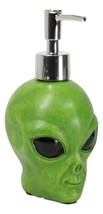 Green UFO Extra Terrestrial Roswell Alien Liquid Soap Or Lotion Pump Dis... - £18.54 GBP