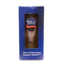 Samuel Adams Boston Lager Beer Glass Collectible Barware 1 Pint - $8.89