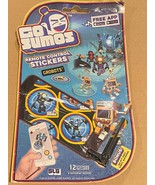 Go Sumos Remote Control Stickers - Grobots  *NEW/TORN PACKAGE* bbb1 - $7.99