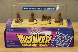 Vintage 1996 Microverse Starting Lineup MLB Toy Griffey Bonds Thomas Piazza - £7.78 GBP