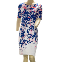 ALEX MARIE Dress Multicolor Floral Pencil Sheath Women&#39;s Size 4 - £21.10 GBP