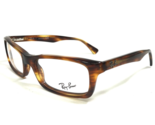 Ray-Ban Eyeglasses Frames RB5178 2144 Clear Brown Horn Rectangular 51-17... - £55.35 GBP