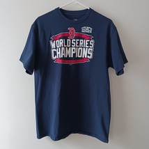 T Shirt Boston Red Sox Baseball MLB 2018 World Series Champions Size L L... - £11.75 GBP