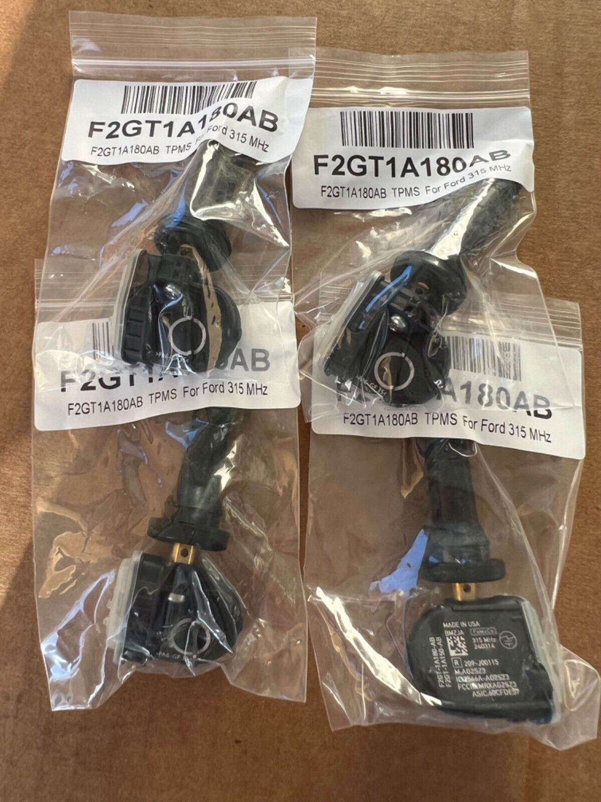 NEW 4PCS F2GT1A180AB TPMS Tire Pressure Sensor For Ford F150 Explorer Mu... - $19.62