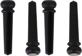 Abaodam 4 Pcs Fixed Vertebra Bass Bridge Pins Acoustic Guitar Endpin Guitar Wood - £23.89 GBP