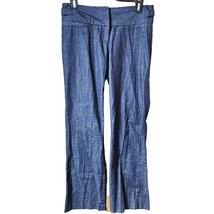 Blue Cotton Blend Dress Pants Size 4 - £14.59 GBP