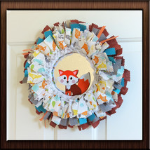 Baby Fox Forest Animals Nursery Decor Baby Hedgehog Baby Deer Baby Woodland Gift - £30.46 GBP