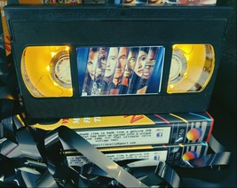 Retro VHS Lamp,Star Trek The Next Generation, Top Quality!Amazing Gift For Any  - £14.89 GBP