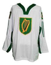 Any Name Number Team Ireland Retro Hockey Jersey White Bailey Any Size image 1