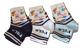 3 Paare Socken Kurz Neu Geboren Draht Scotland Gelso Art. 516N Made IN I... - $7.13