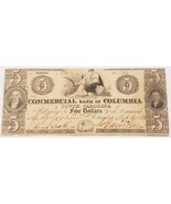 Commercial Bank Von Columbia, Süd Carolina Note XF Zustand - $107.62 CAD