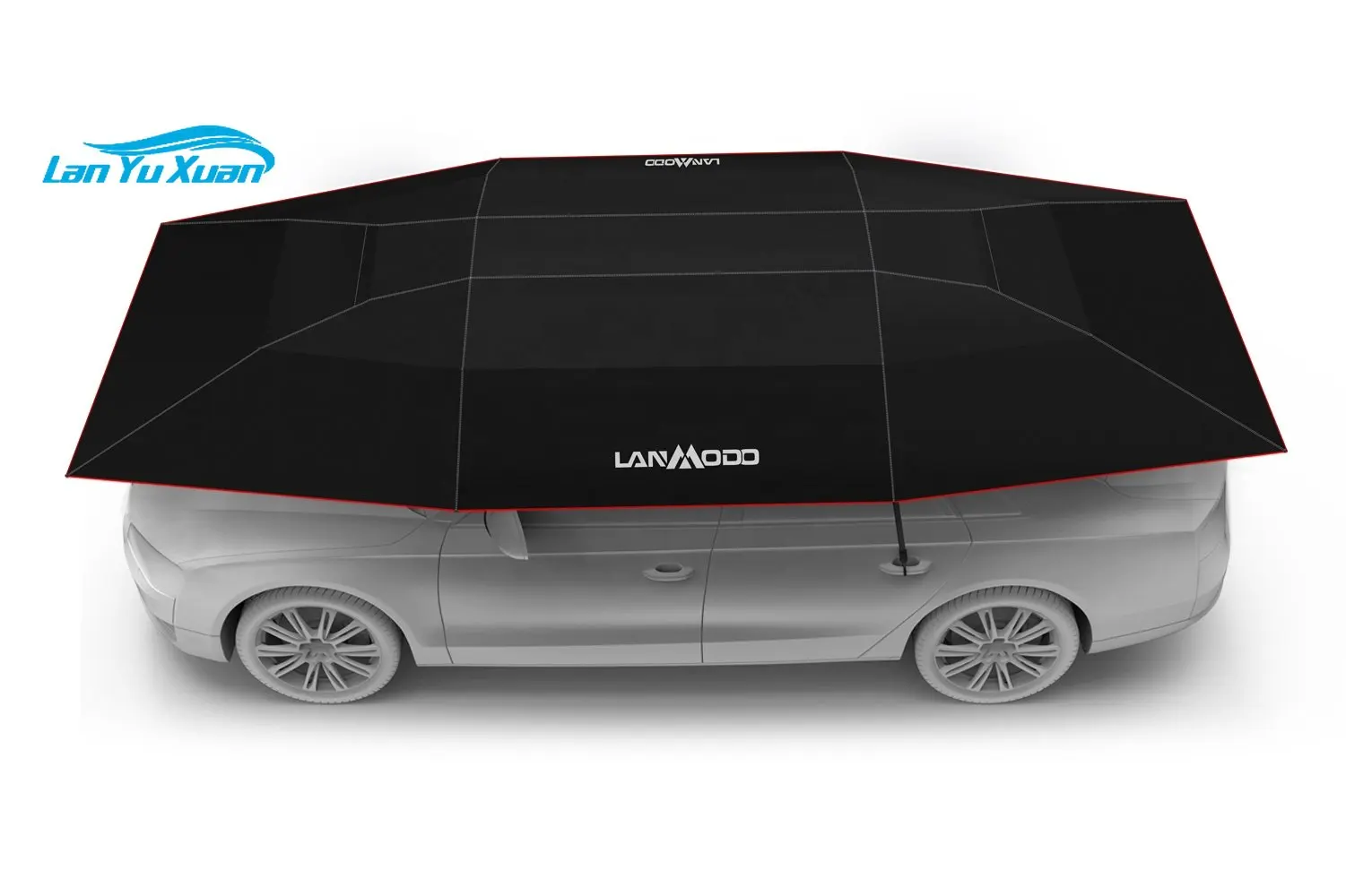 Lanmodo exterior car cover automatic  umbrella sunlight reflected opaque  canopy - £698.87 GBP