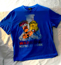 THE MUPPETS Nerds at work Shirt (Size L) Licensed By The Muppets Studio - $19.78