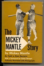 Mickey Mantle Story 1953-Ben Epstein-photo illustrated-1st edition w/dust jac... - £222.92 GBP