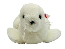 Dakin White Seal Plush 6 inch Vintage 1976 Stuffed Animal - £14.93 GBP