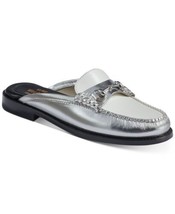 G.H. Bass &amp; Co. Womens Lianna Mules Size:9.5 M Color:Black/Silver - £101.46 GBP