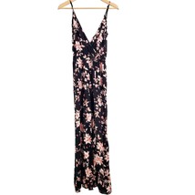 BAND OF GYPSIES Pants Jumpsuit One-piece Surplice V-neck Floral Outfit Small - £25.67 GBP