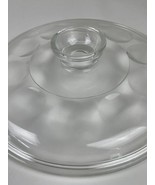 Corning Ware Dimpled MERRY MUSHROOM 9” Round Replacement Lid Glass Dimpled - $27.12