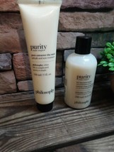 Philosophy Purity Made Simple One Step Facial Cleanser 8oz.&amp; Pore Clay M... - $25.16