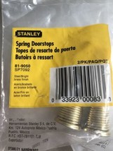 2 Spring Door Stop 3&quot; Stanley Door Stops  SP 81-9050 AKA  SP7092  Bright... - £5.13 GBP