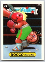 1988 Topps Garbage Pail Kids series 14 Rocco Socko 541a Boxing - £3.05 GBP