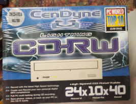 CenDyne Lightning CD-RW High Speed CD-Rewritable 24x10x40 - NEW - £52.18 GBP