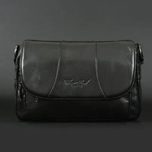  CORAL Women Handbag Leather Bags Female Messenger Bag Vintage Ladies Crossbody  - £149.64 GBP