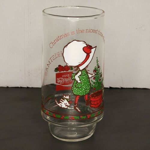 Primary image for Coca Cola Limited Edition Holly Hobbie American Greetings Collectible Glass