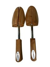 Vintage Rochester Cedar Shoe Trees Men’s Wooden Shoe Keeper Adjustable M... - $402.83 MXN