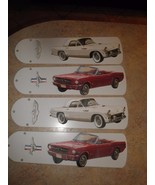CUSTOM ~ CEILING FAN WITH FORD THUNDERBIRD AND FORD MUSTANG PHOTOS - $166.70 CAD