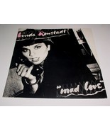 Linda Ronstadt Concert Tour Program Vintage 1980 Mad Love Near Mint - $54.32 CAD