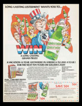 1983 Listermint Mouthwash and Gargle Oral Care Circular Coupon Advertise... - £14.87 GBP
