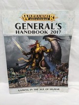 Warhammer Age Of Sigmar Generals Handbook 2017 - $14.64 CAD