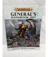Warhammer Age Of Sigmar Generals Handbook 2017 - €9,37 EUR