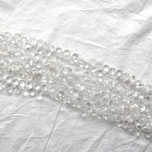 Naturel Cristal 9-8mm à Facettes Coeur Gemme Perles 8 &quot; Strand BDS-1124 - £62.53 GBP