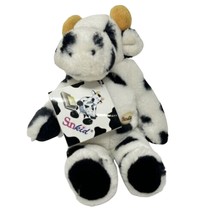 Sunkid Cow Bean Bag Plush 8 Inch Stuffed Animal Germany Soft Play Toy - £11.66 GBP