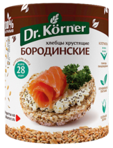 Dr. Korner Bread BORODINSKIE 100g - $9.89