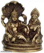 Brass Metal Shri Laxmi, MATA Murti, Shri Narayan Brass Idol, Vishnu Laxm... - €29,17 EUR