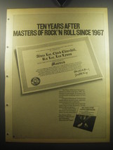 1974 Columbia Records Ten Years After Positive Vibrations Album Advertisement - $18.49