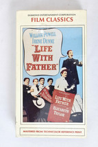 Life With Father VHS Movie Elizabeth Taylor Irene Dunne William Powell  - £5.37 GBP