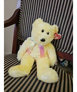 TY Beanie Buddy - SHERBET the Bear (Yellow Version) New Nwt Vintage - $27.01 CAD