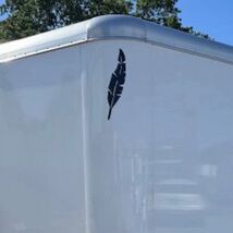 OEM Featherlite TRAILER Vinyl Graphic Decals 1PC New Oracle Universal 18” - $19.55