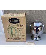 Vintage Robeson Cutlery Co. 35 Cup Electric Automatic Urn Art Deco 5835B... - $115.82