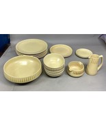 Set Of 18 Ben Seibel International Yellow MCM Dinner Set Bowls Plates Gr... - $99.00