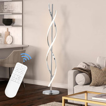 40W LED Modern Floor Lamp Remote Control Dimmable Spiral Floor Lamp - $437.97