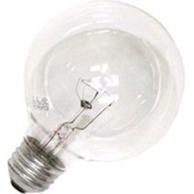 Sylvania 40G25-14266 120V 40-Watt Clear Globe Light Bulb - £6.33 GBP
