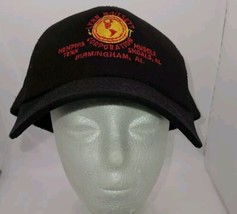 NEW Lynn Whitsett Corporation Black cap hat memphis TN muscle shoals Ala... - £7.12 GBP