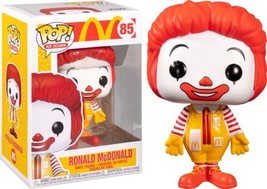 McDonald&#39;s Ronald McDonald Ad ICON Vinyl POP Figure Toy #85 FUNKO NEW NIB - £11.61 GBP