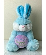 Dan Dee Collector&#39;s Choice 2010 Happy Easter Plush Bunny Blue 14&quot; Sitting - £16.37 GBP