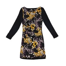 Diane Von Furstenberg Kirby Sz 12 Silk Jersey Ruched Mini Dress Cheetah ... - $58.05